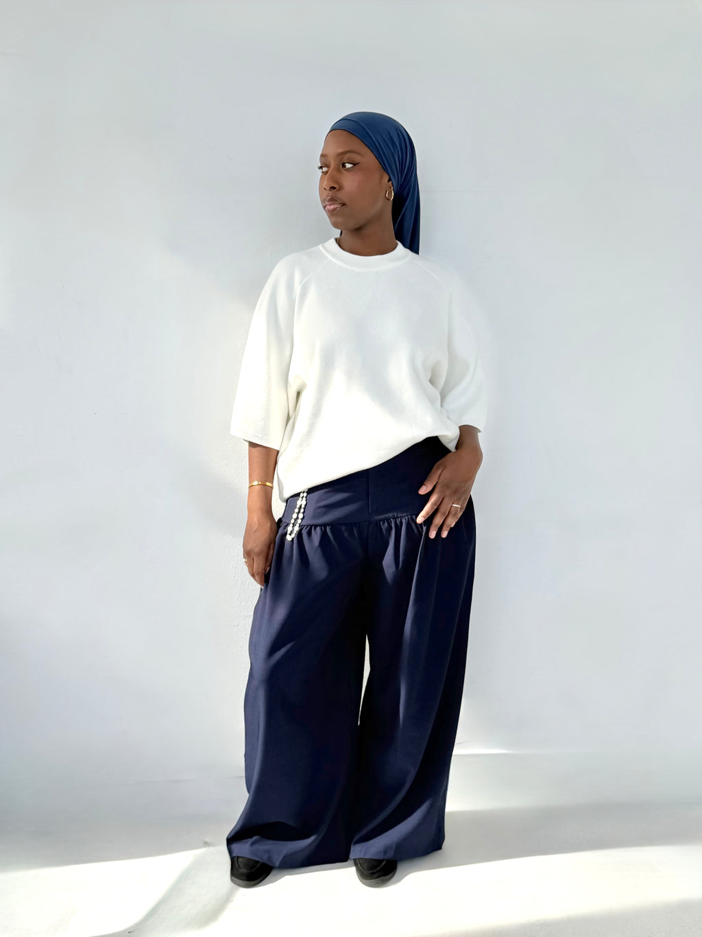 Pull En Maille Manches 3/4
