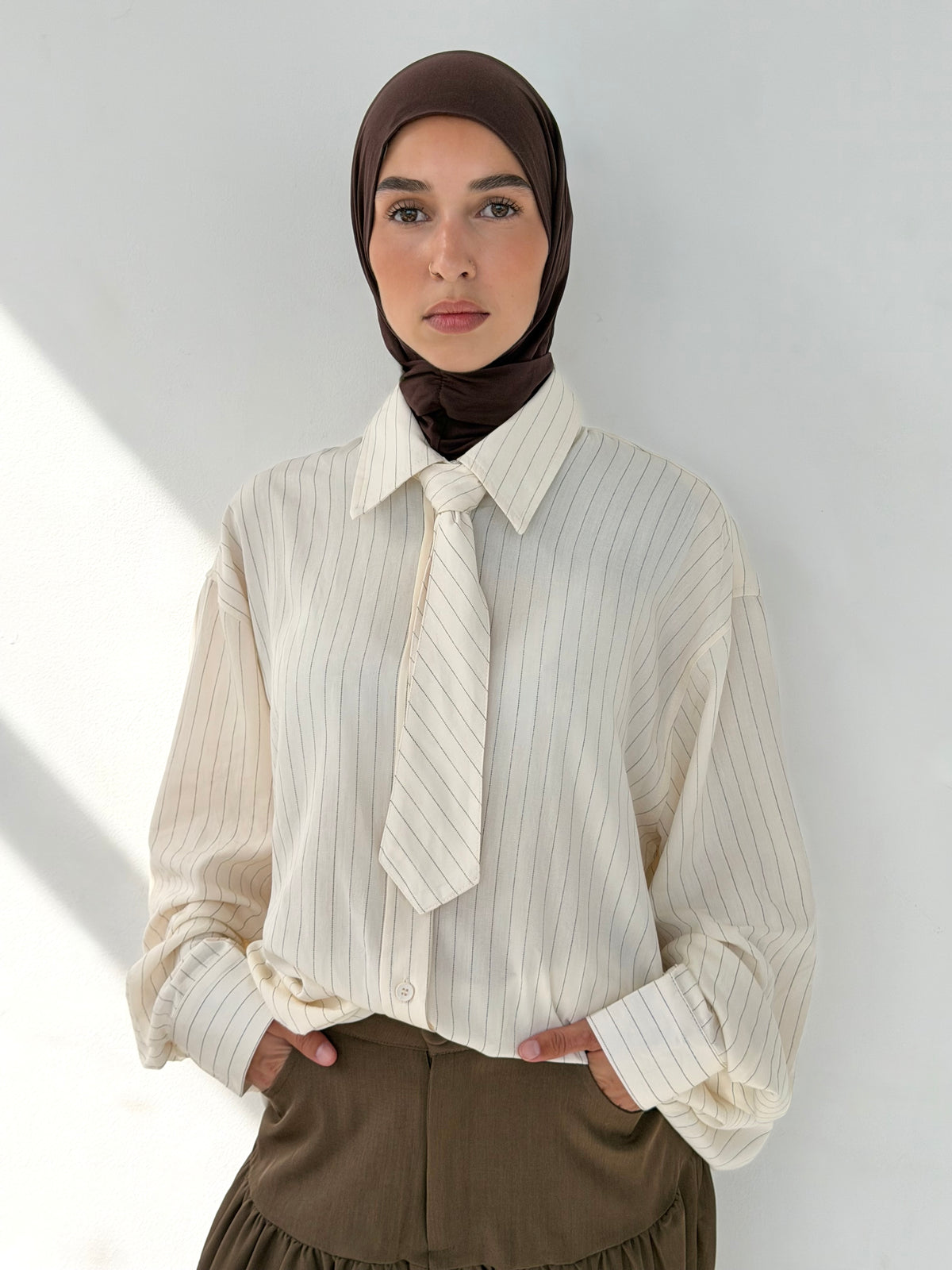 Chemise Cravate
