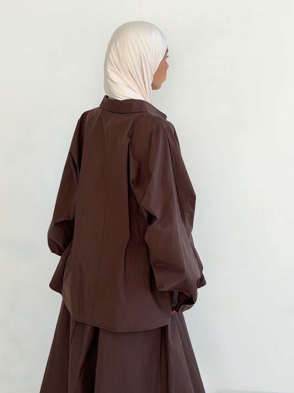 Chemise Noor - Marron