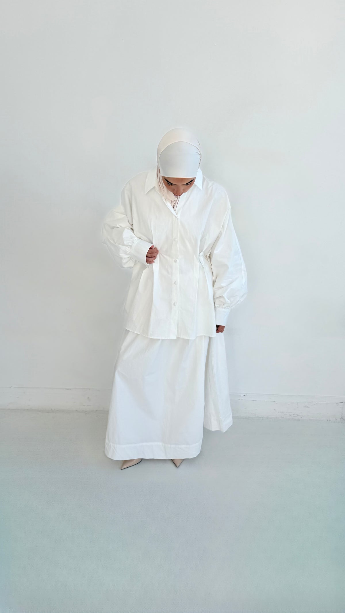 Jupe Noor - Blanc