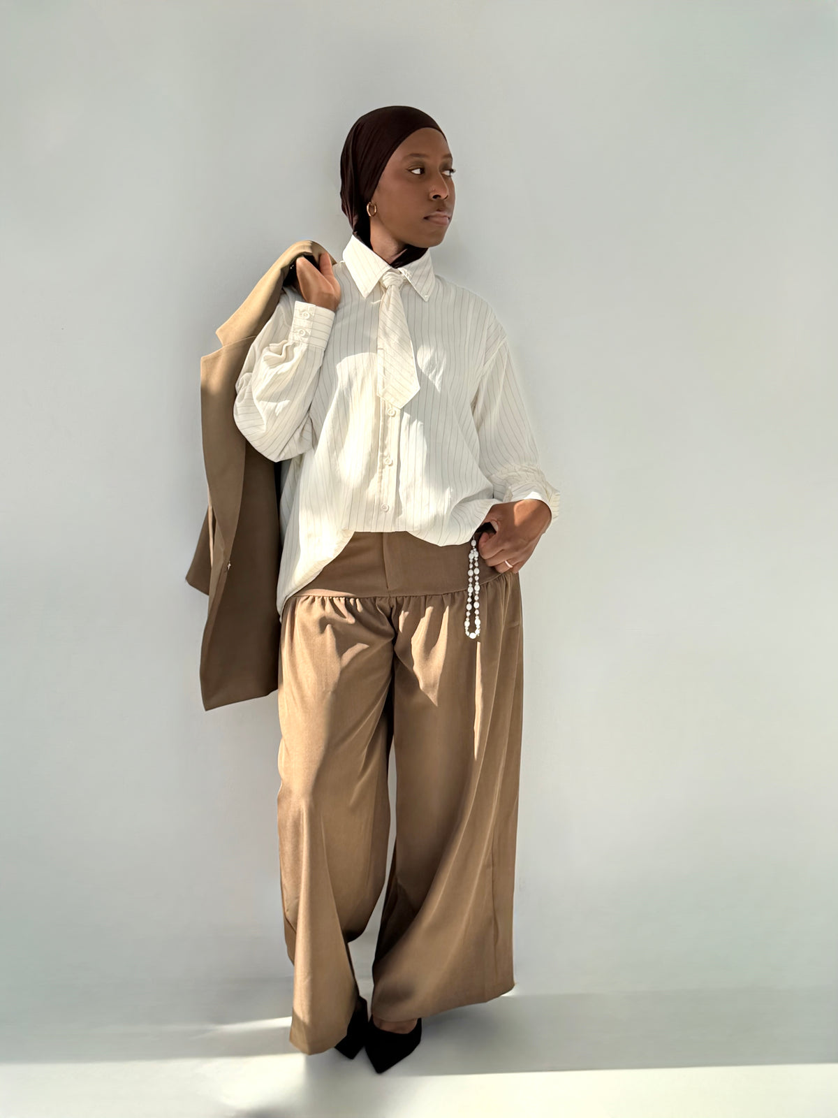 Pantalon Studio - Chocolat