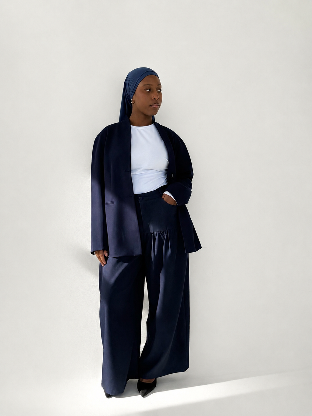 Pantalon Studio - Marine