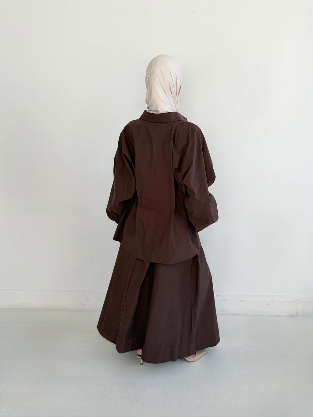 Jupe Noor - Marron