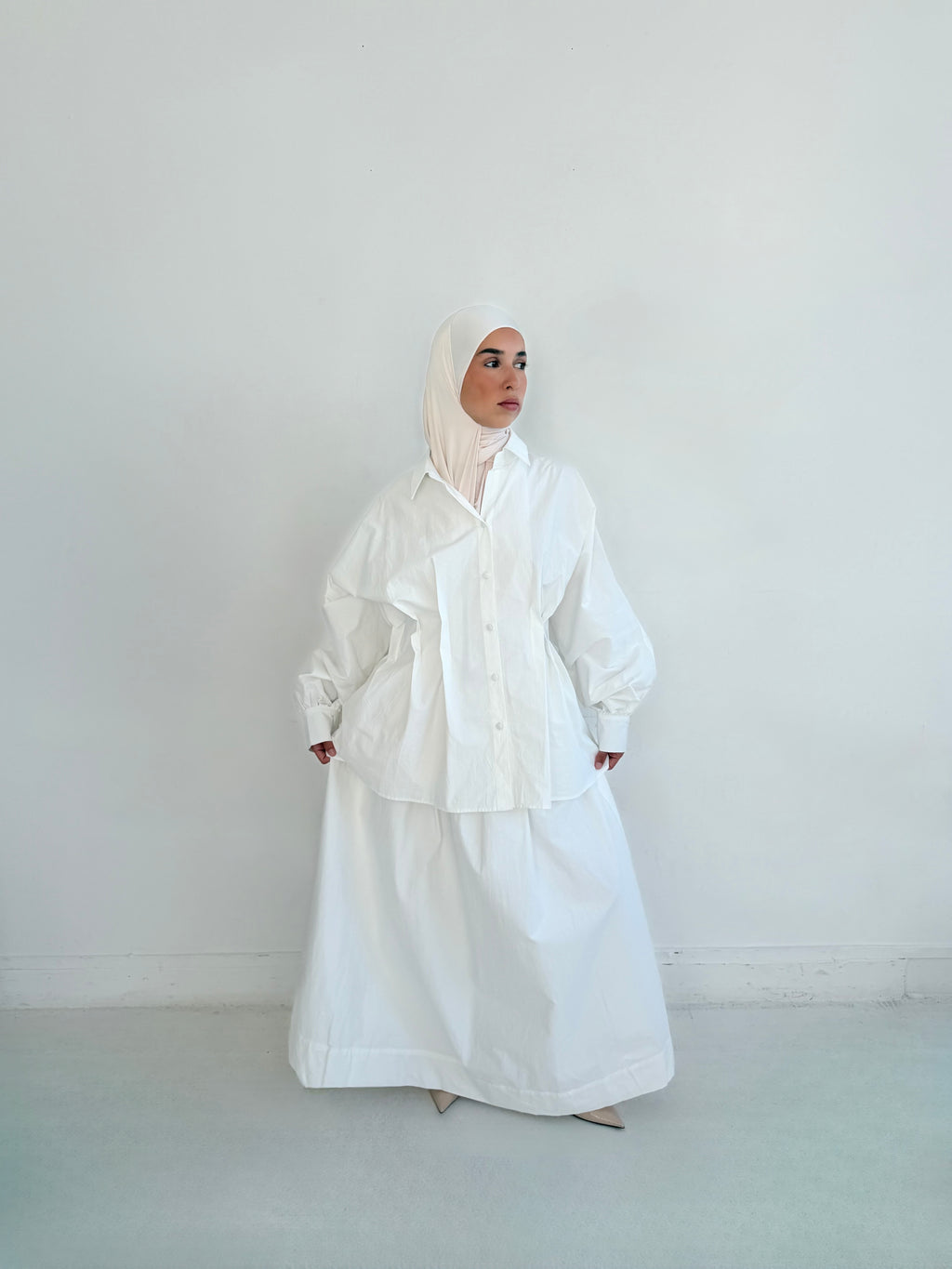 Jupe Noor - Blanc