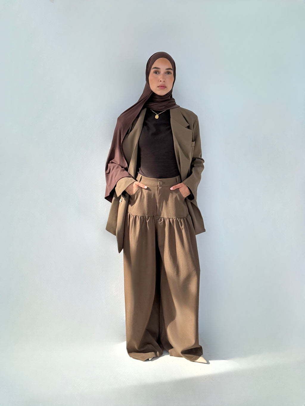 Pantalon Studio - Chocolat